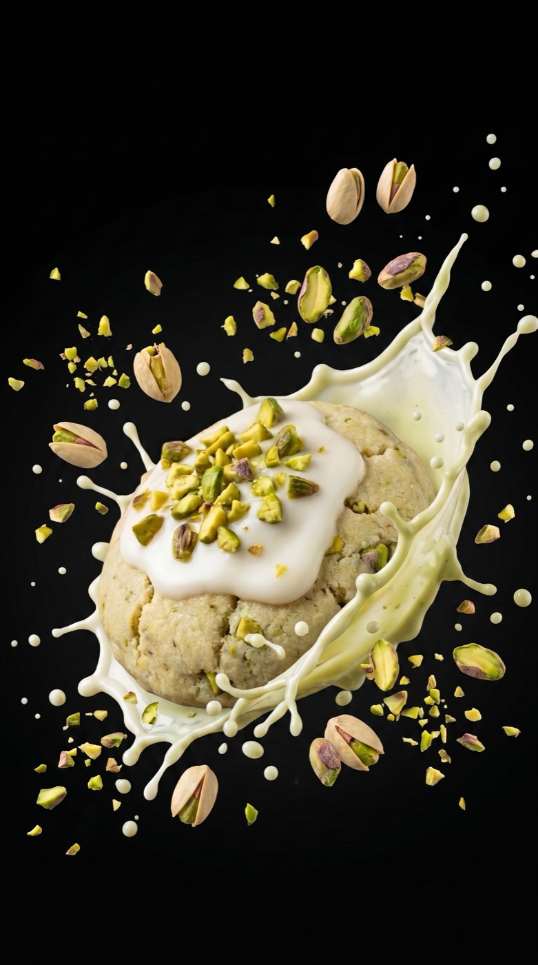 Galleta Pistacho Real explotando